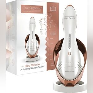White and Bronze Skincare Device